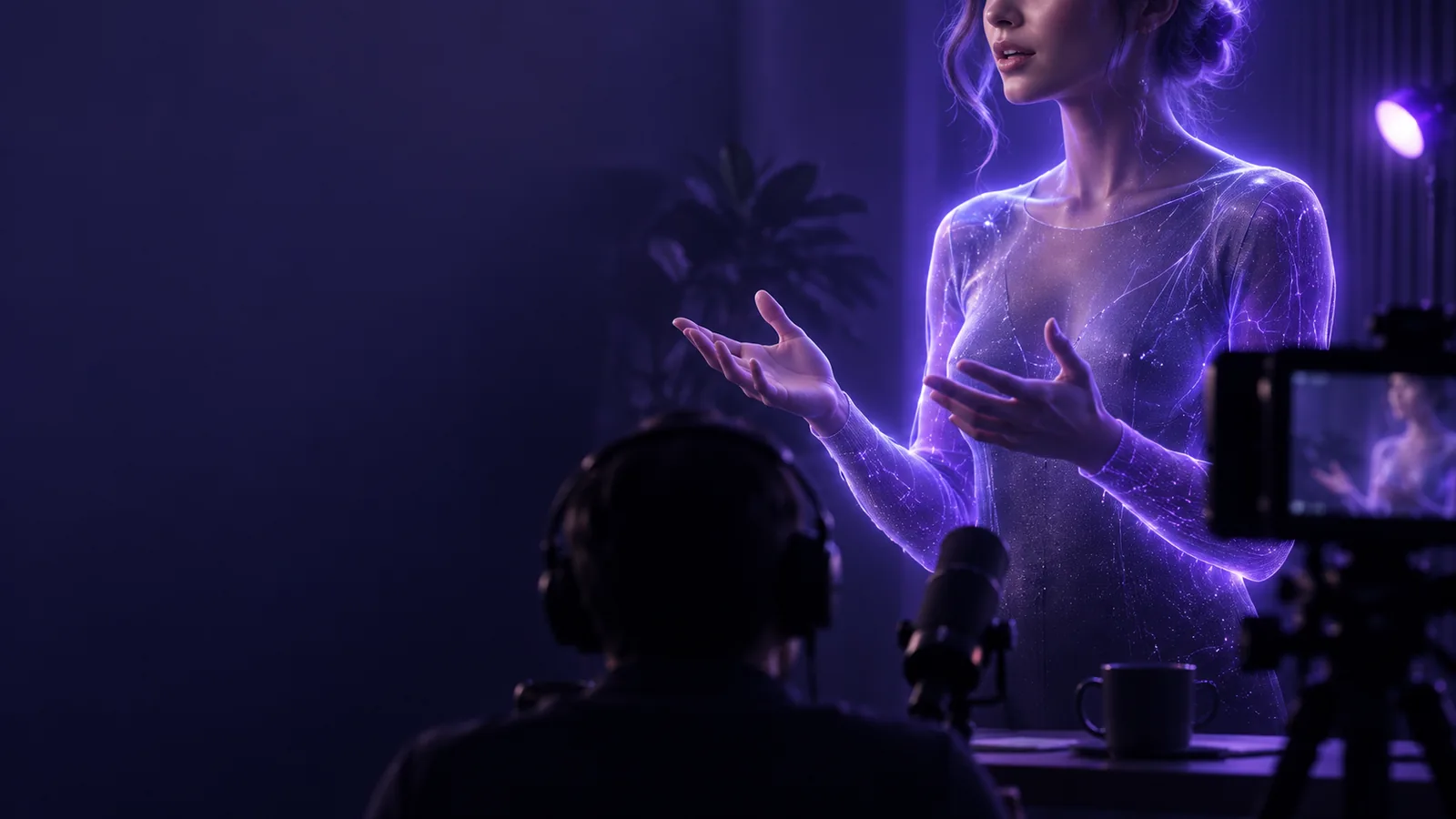 Beispiel für ein Talking Head-Porträtvideo